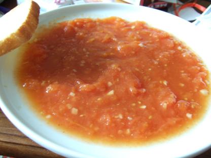 Nuotrauka: Trinta pomidorų sriuba su lęšiais
