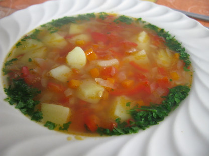 Nuotrauka: Bulvių sriuba su paprika